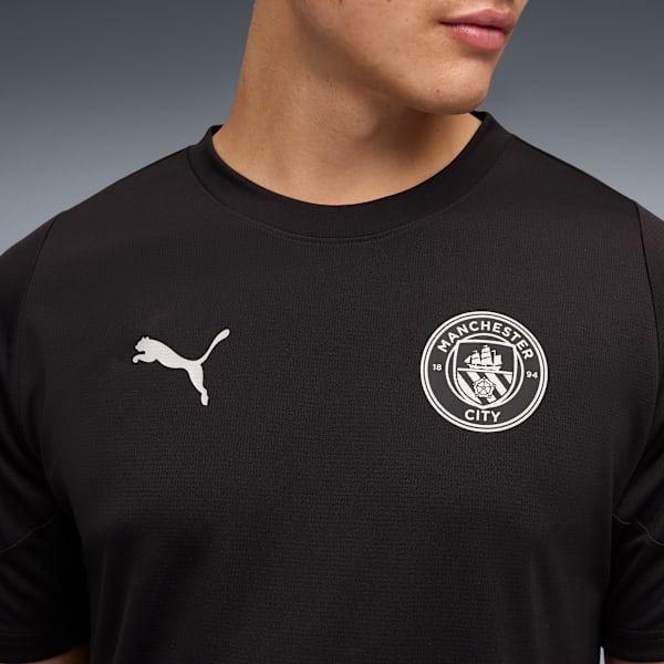 Manchester City Training Jersey Men, PUMA Black-PUMA Silver, extralarge
