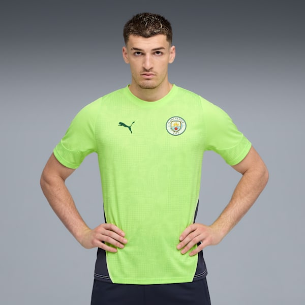 Manchester City Training Jersey Men, Fizzy Apple-Blue Violet, extralarge-GBR