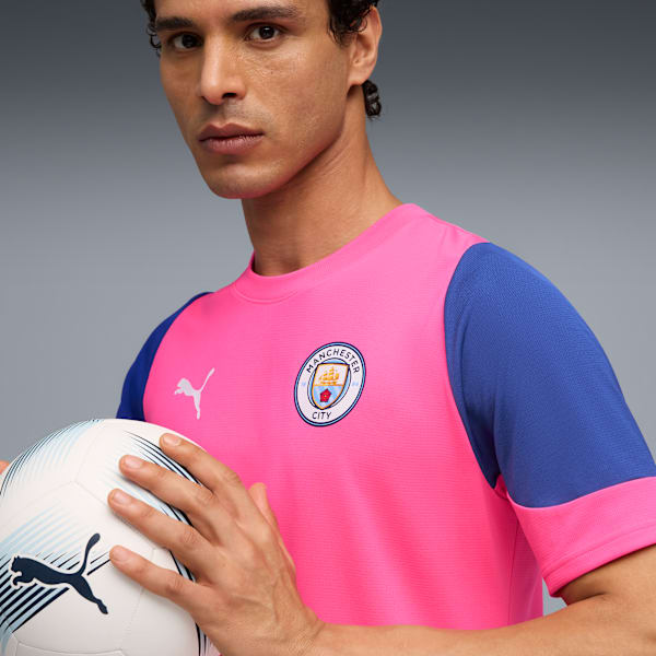 Manchester City Training Jersey Men, Fluro Pink Pes-Vivid Blue, extralarge-GBR