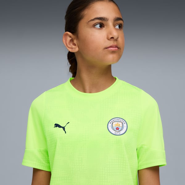 Manchester City Training Jersey Youth, Fizzy Apple-Blue Violet, extralarge-GBR