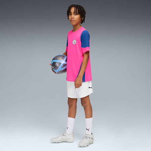 Manchester City Training Jersey Youth, Fluro Pink Pes-Vivid Blue, extralarge-GBR