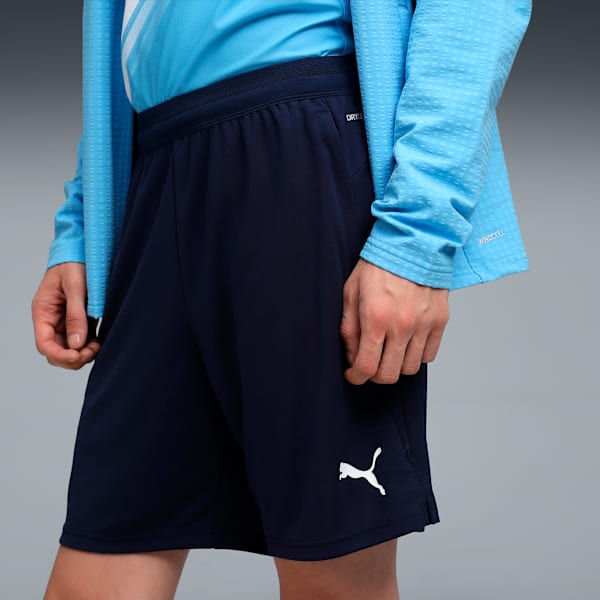 Manchester City Men's Slim Fit Football Shorts, Deep Navy, extralarge-IND