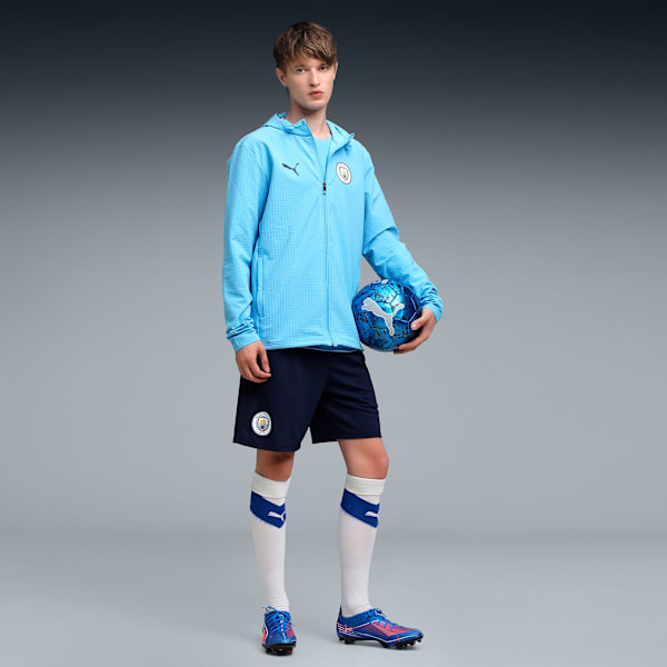 Manchester City Men's Slim Fit Football Shorts, Deep Navy, extralarge-IND