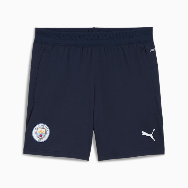 MCFC Traing Shorts Youth, Deep Navy, extralarge