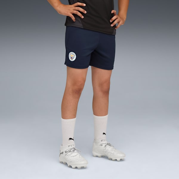 MCFC Traing Shorts Youth, Deep Navy, extralarge