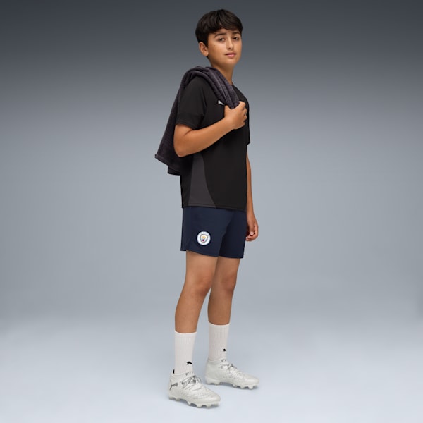 MCFC Traing Shorts Youth, Deep Navy, extralarge