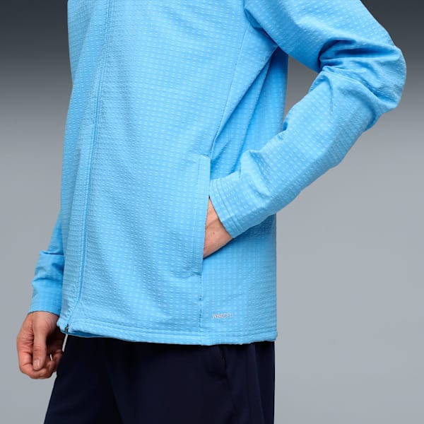 Manchester City Softshell Men’s Full Zip Training Jacket, Team Light Blue-PUMA White, extralarge-IND