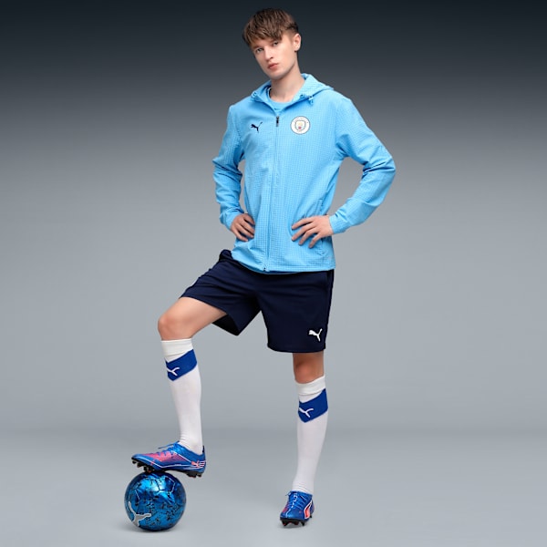 Manchester City Softshell Men’s Full Zip Training Jacket, Team Light Blue-PUMA White, extralarge-IND