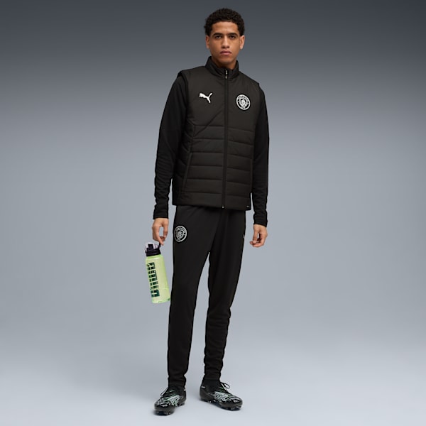Manchester City Training Gilet Men, PUMA Black-PUMA Silver, extralarge-GBR