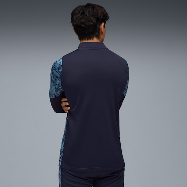 Chivas Men's Soccer Training Jacket, PUMA Navy-PUMA Silver, extralarge