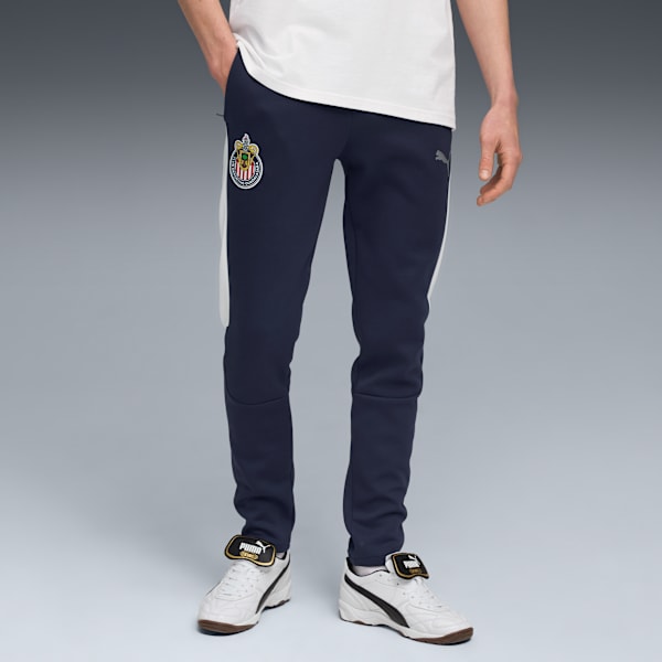 CD Guadalajara EVOSTRIPE Pants Men, PUMA Navy-PUMA White, extralarge