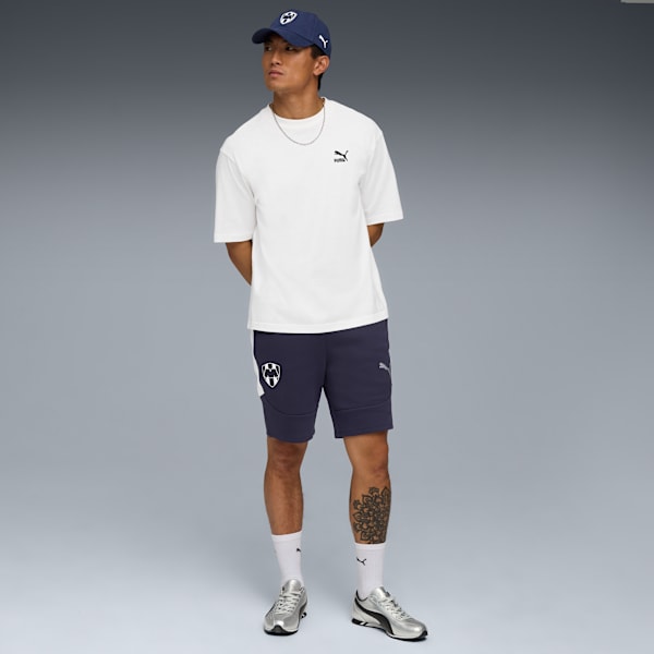 Shorts para hombre CF Monterrey EVOSTRIPE, PUMA Navy-PUMA White, extralarge