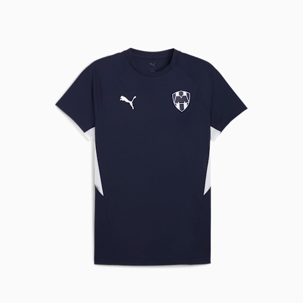 Playera para hombre CF Monterrey EVOSTRIPE, PUMA Navy-PUMA White, extralarge