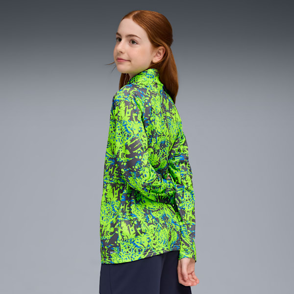 Manchester City Pre-match Quarter-Zip Top Youth, Pro Green-Hyperlink Blue, extralarge-GBR