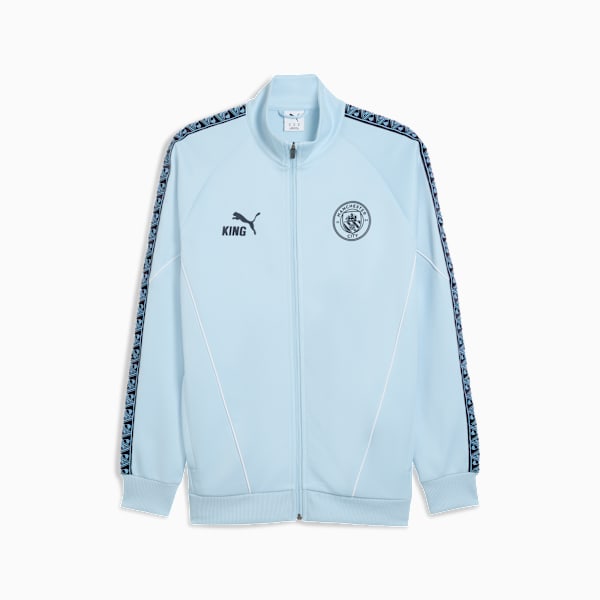 Manchester City KING Anthem Jacket Men, Silver Sky-Deep Navy, extralarge