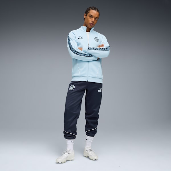 Manchester City KING Anthem Jacket Men, Silver Sky-Deep Navy, extralarge