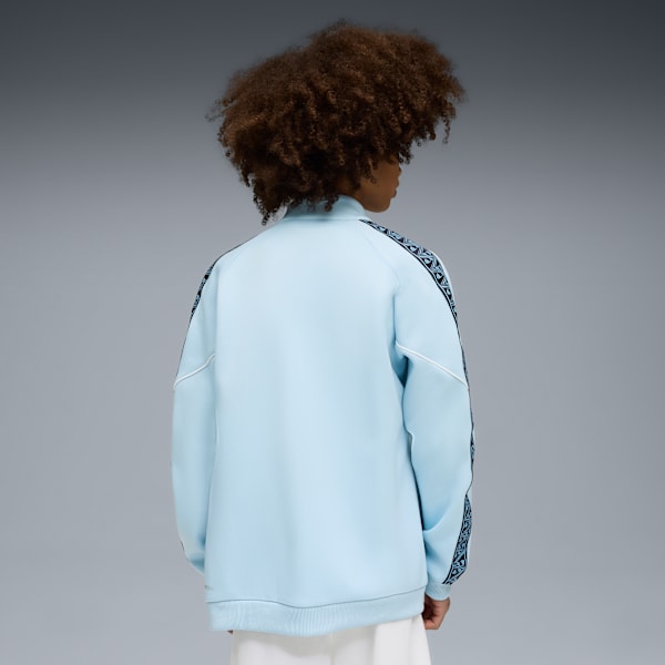 Manchester City KING Anthem Jacket Big Kids, Silver Sky-Deep Navy, extralarge