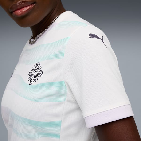 Iceland Women's Team 2025 Away Jersey Women, PUMA White-New Navy, extralarge-GBR