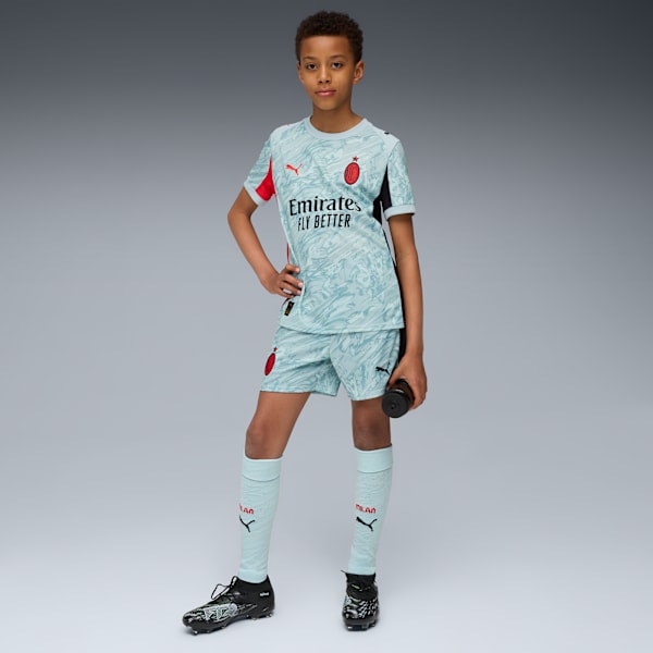 AC Milan 25/26 Goalkeeper Shorts Youth, Modern Mint-For All Time Red, extralarge-GBR
