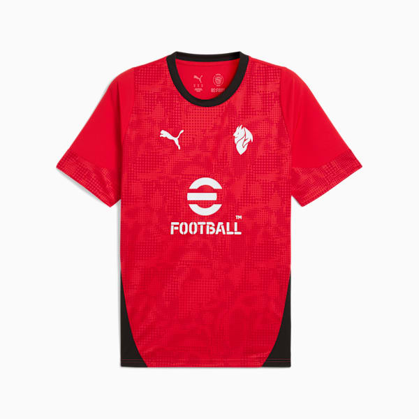 AC Milan Training Jersey Men, For All Time Red-PUMA Black, extralarge
