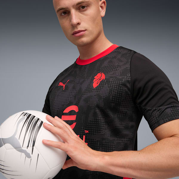AC Milan Training Jersey Men, PUMA Black-For All Time Red, extralarge