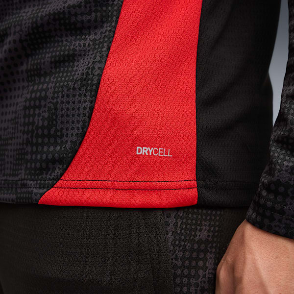 AC Milan 25/26 Training Quarter-Zip Top Men, PUMA Black-For All Time Red, extralarge-GBR