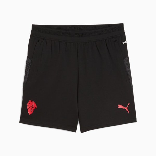 AC Milan Training Shorts Youth, PUMA Black-For All Time Red, extralarge-GBR