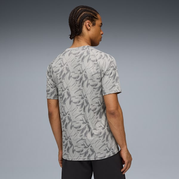 AC Milan Pre-match Jersey Men, Smokey Gray-PUMA White, extralarge