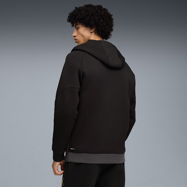 AC Milan PUMATECH Full-Zip Hoodie Men, PUMA Black-For All Time Red, extralarge-GBR