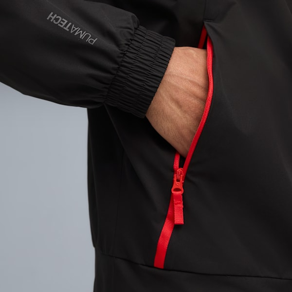AC Milan PUMATECH Woven Jacket Men, PUMA Black-For All Time Red, extralarge-GBR
