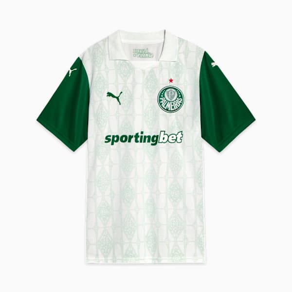 Palmeiras Torcedor Away Jsy 25 Men, PUMA White, extralarge