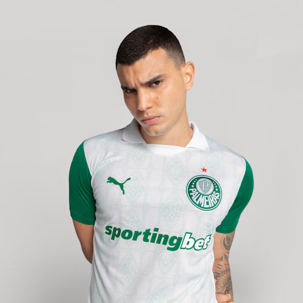 Palmeiras Torcedor Away Jsy 25 Men, PUMA White, extralarge