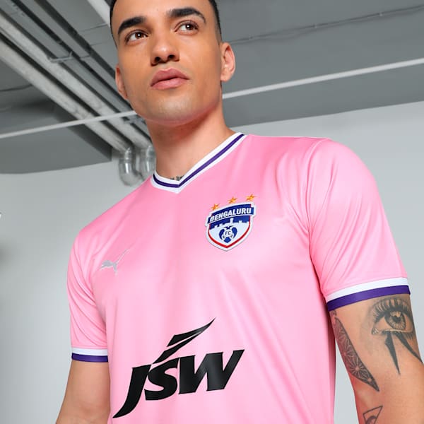 BFC Third Replica Men's Football Jersey, Pale Pink, extralarge-IND
