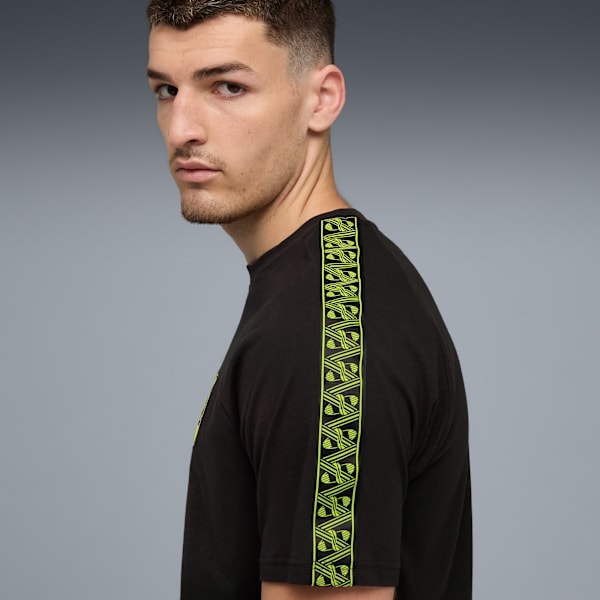 BVB KING Football Tee Men, PUMA Black-Yellow Alert, extralarge