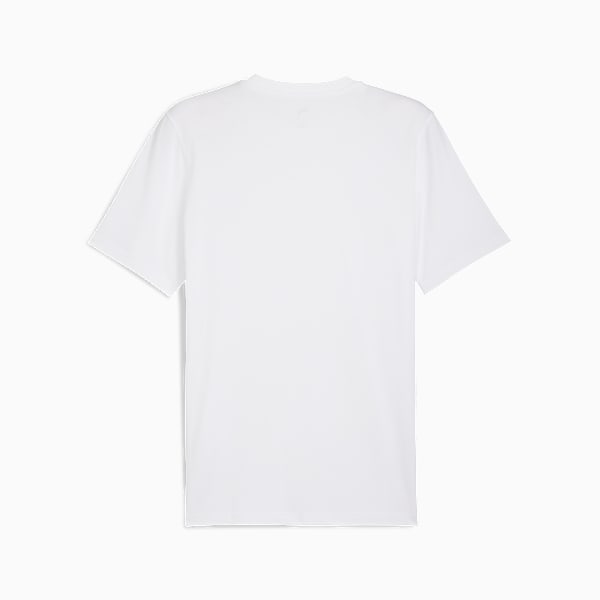 AC Milan FtblEssentials Tee Men, PUMA White-For All Time Red, extralarge