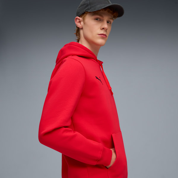 Sudadera para hombre AC Milan ftblESSENTIALS, For All Time Red-PUMA Black, extralarge