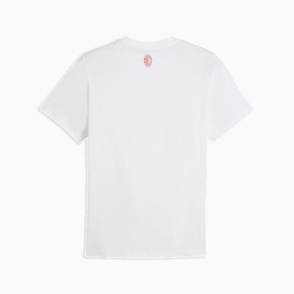 メンズ ACミラン FTBLCULTURE 半袖 Tシャツ, PUMA White-For All Time Red, extralarge-JPN