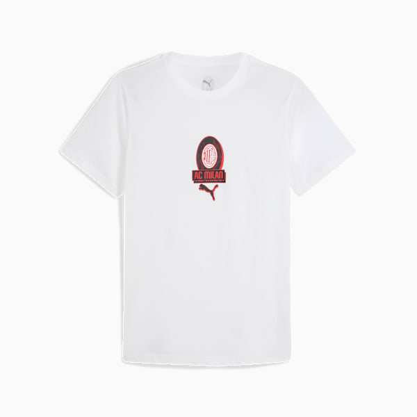 メンズ ACミラン FTBLCULTURE 半袖 Tシャツ, PUMA White-For All Time Red, extralarge-JPN