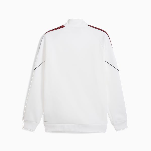 AC Milan KING Anthem Jacket Men, PUMA White-For All Time Red, extralarge