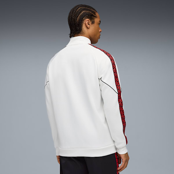 AC Milan KING Anthem Jacket Men, PUMA White-For All Time Red, extralarge