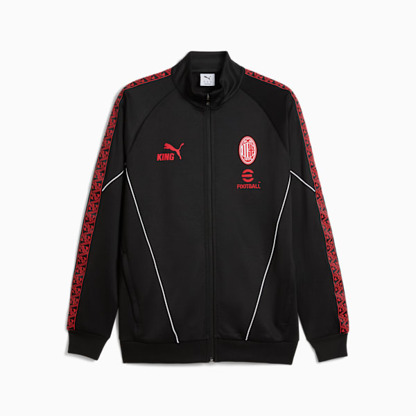 AC Milan KING Anthem Jacket Men, PUMA Black-For All Time Red, extralarge