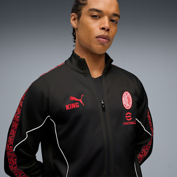 AC Milan KING Anthem Jacket Men, PUMA Black-For All Time Red, extralarge