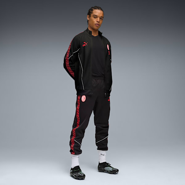 AC Milan KING Anthem Jacket Men, PUMA Black-For All Time Red, extralarge