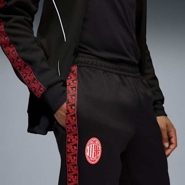 AC Milan KING Anthem Pants Men, PUMA Black-For All Time Red, extralarge