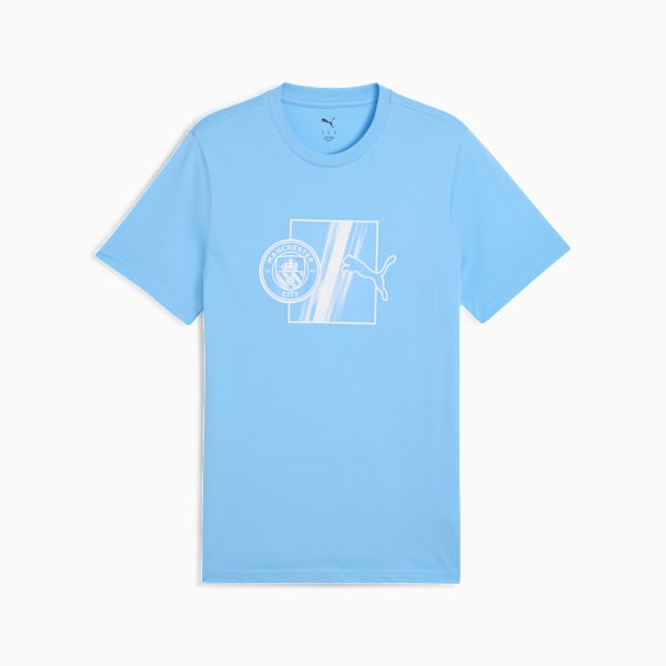 Manchester City FtblCulture Tee Men, Team Light Blue-PUMA White, extralarge