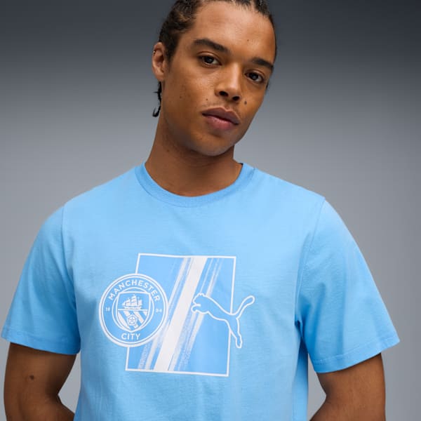 Manchester City FtblCulture Tee Men, Team Light Blue-PUMA White, extralarge