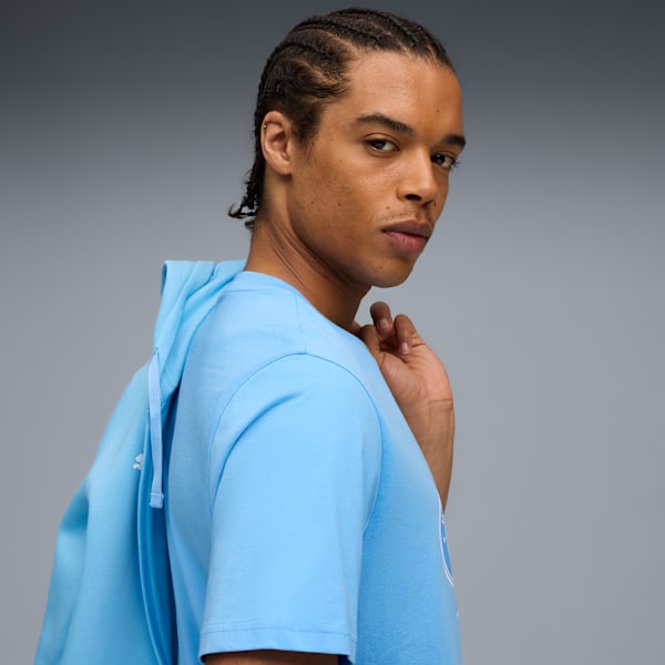 Playera para hombre Manchester City FtblCulture, Team Light Blue-PUMA White, extralarge