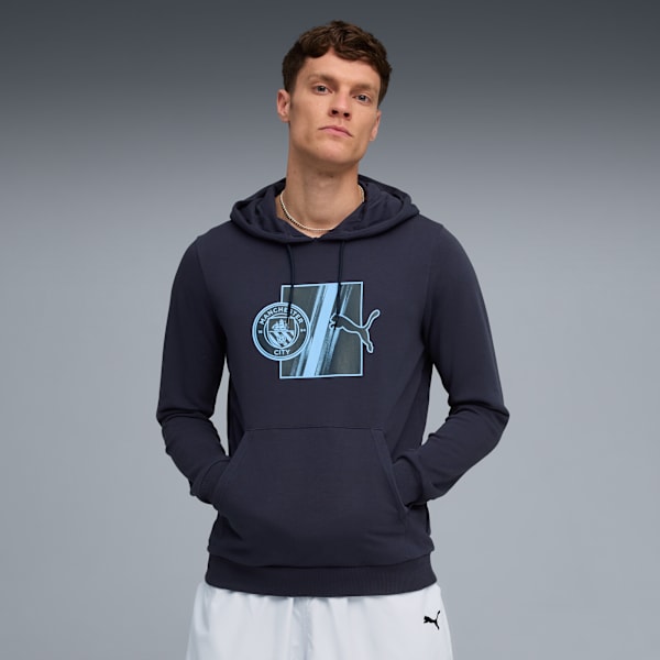 メンズ マンチェスター シティFC FTBLCULTURE フーディ, Deep Navy, extralarge-JPN
