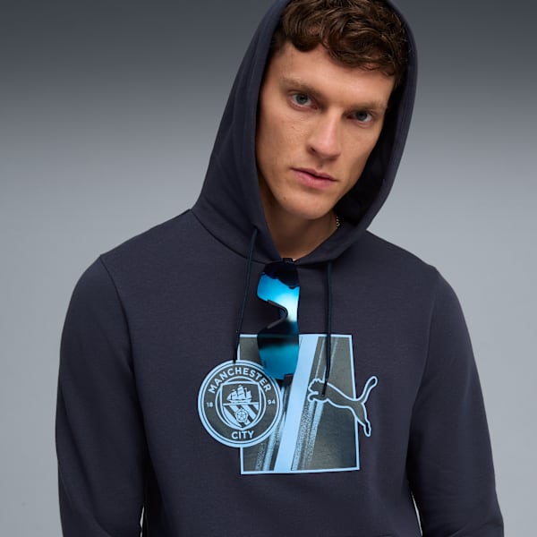 メンズ マンチェスター シティFC FTBLCULTURE フーディ, Deep Navy, extralarge-JPN