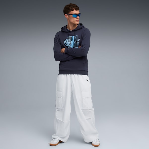 メンズ マンチェスター シティFC FTBLCULTURE フーディ, Deep Navy, extralarge-JPN